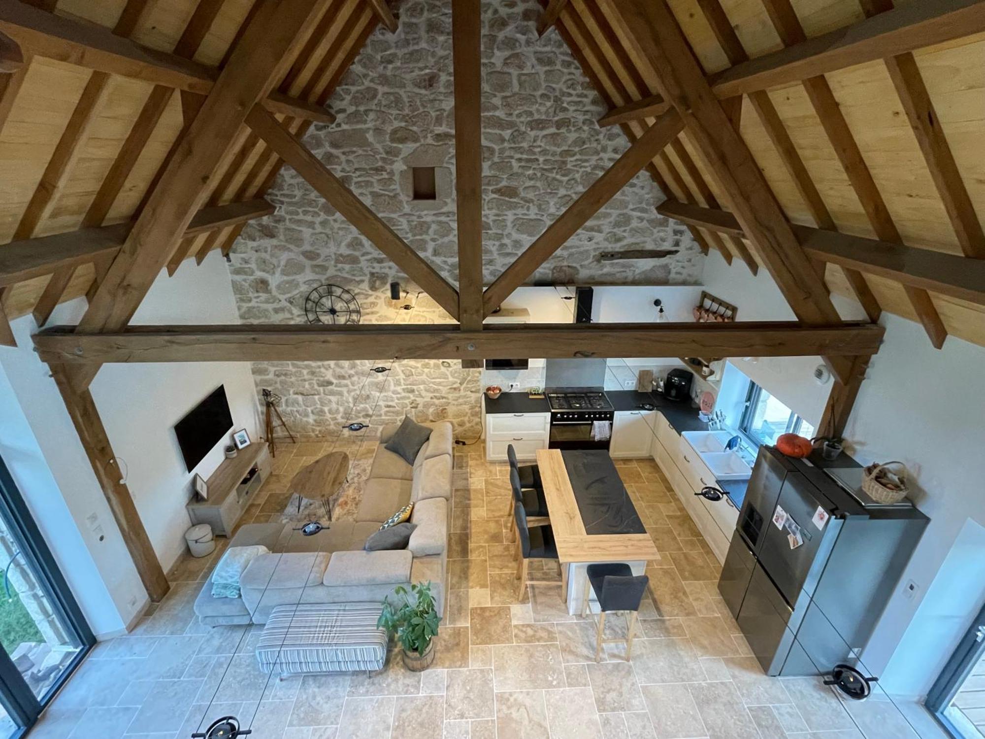 Ancienne Grange Renovee En Xaintrie Villa Hautefage Kültér fotó